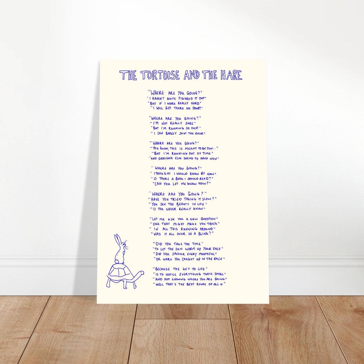 The Tortoise and the Hare