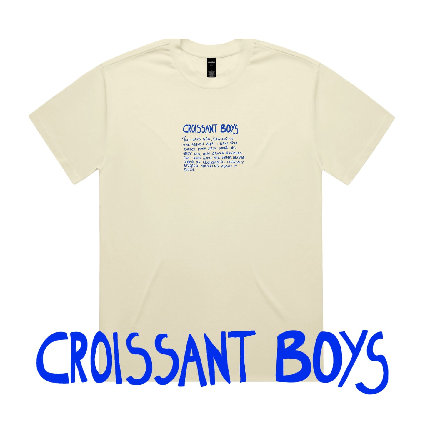 Croissant Boys T Shirt (limited edition)