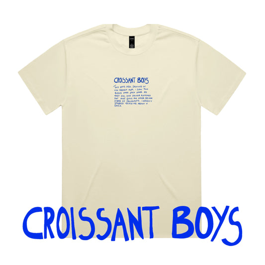 Croissant Boys T Shirt (limited edition)